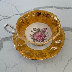 Vintage Queen Anne teacup and saucer